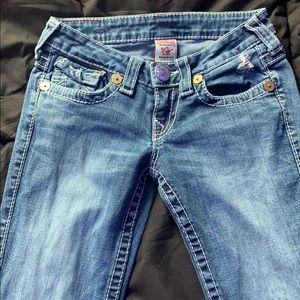 slim bootcut true religion jeans